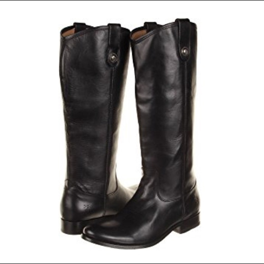 Frye Melissa Button Extended Calf Boots Sz 9.5